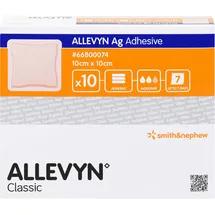 ACA Müller / ADAG Pharma ALLEVYN Ag Adhesive 10x10cm Verband