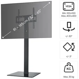 Hama 00220868 TV-Wandhalterung 81,3cm (32) - 165,1 cm (65) VESA 400x400 Black
