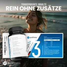 Purefitness Omega 3+ Kapseln 120 St.
