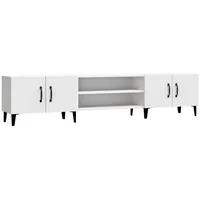 Furnicato TV-Schrank Weiß 180x31,5x40 cm Holzwerkstoff