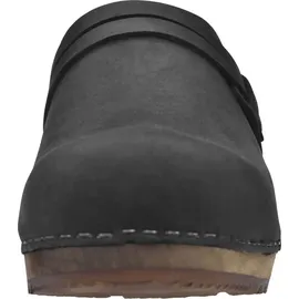 Sanita Wood-Ursana Open Clog Black Gr.37 | Schwarz 37
