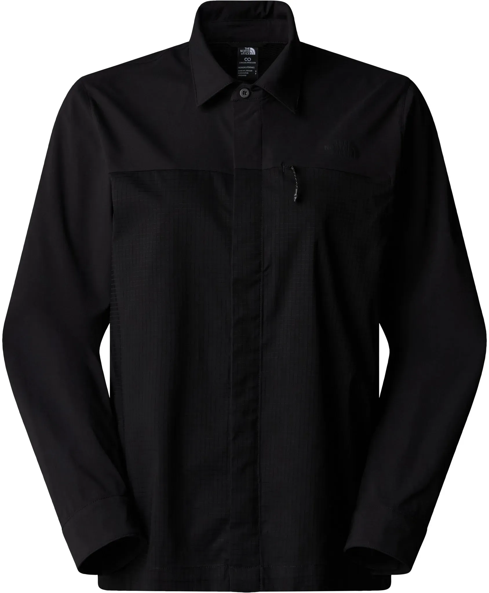 The North Face LIGHTRANGE Funktionsbluse Damen in tnf black, Größe S - schwarz