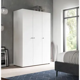 Livetastic Drehtürenschrank Darwin 120 x 176 x 51 cm Weiß