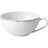 Rosenthal Tasse TAC Gropius Platin Tee-Obertasse 0,24 l, Porzellan, Tassen silberfarben