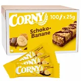 CORNY Schoko-Banane Müsliriegel 100 Riegel, 100 St.