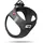 Curli Vest Harness Hundegeschirr Schwarz 3XS