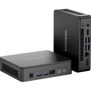 GEEKOM Mini PC Mini Air12 Lite Intel® N100 8 GB 256 GB Intel UHD Graphics Win 11 Pro Mini Air12 Lite