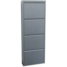 VCM ebuy24 Pisa Schuhschrank mit 4 Klappen/Türen