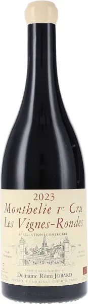 Monthelie 1er Cru Les Vignes-Rondes AOC Rémi Jobard 2023 BIO