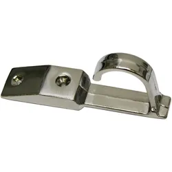 Raffhaken GARDINIA "Sina" Gr. 1, silber (edelstahlfarben), L:4cm, Raffhalter, zum Raffen und Drapieren
