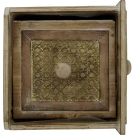 Dijk Natural Dijk Schubladen Holz braun 20 x 18 x 18 cm