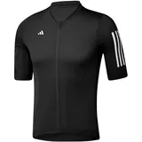 adidas Tempo 3 Stripes Kurzarm-radtrikot - Black - S