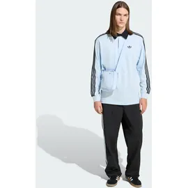 adidas 3-STREIFEN RUGBY LONGSLEEVE POLO blau XL