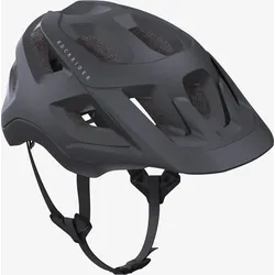 Fahrradhelm MTB EXPL 500 schwarz rauchschwarz S