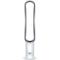 DYSON Turmventilator Cool AM7 Ventilator mit Fernbedienung 100cm, 9h Timer, Turmventilator, leise weiß/silber ENERGIESPAREND Lüfter Standventilator Schlafzimmer silberfarben|weiß