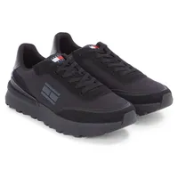 Tommy Hilfiger Herren RUNNER Sneaker Sportschuhe, Schwarz 42