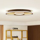 LINDBY Pekela LED-Deckenlampe, rund, 59 cm