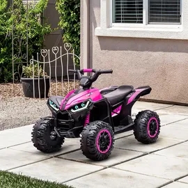 Homcom Kinder-Elektroquad 12V Elektro Quad rosa (1-tlg)