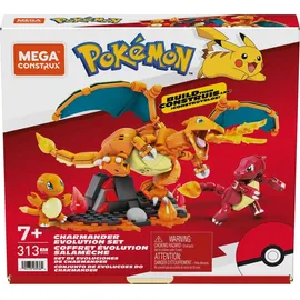 Mattel MEGA Pokémon Glumanda Evolution Set