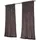 Gardinenbox Vorhang 2er Set »Milano Star« HxB 245x140 cm Grau Rosegold