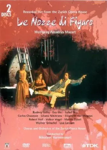 Mozart, Wolfgang Amadeus - Le nozze di Figaro / Nikolaus Harnoncourt, Opernhaus Zürich [2 DVDs] (Neu differenzbesteuert)