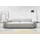 Home Affaire Big-Sofa HOME AFFAIRE "Glimminge auch in Breitcord, Feincord + Easy care-Bezug", silber, B:254cm H:71cm T:101cm, 95% Polyester, 5% Nylon, Sofas, Big-Sofa, besondere Kedernähte Zierkissen
