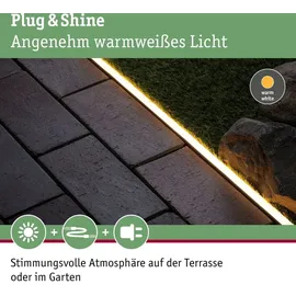 Paulmann Plug & Shine Neon LED Stripe Profil, 1m (942.16)