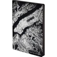 Nuuna Nightflight Light NYC Gepunktetes Notizbuch L 176 Seiten