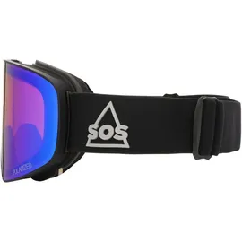 SOS Skibrille schwarz