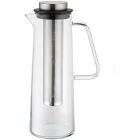 Weis Glaskaraffe 1l mit Edelstahlfilter