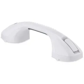 Relaxdays Haltegriff Premium mit Saugnapf bis 70 kg grau/weiß