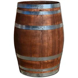 Temesso Stehtisch 100 oder 150 Liter - Holzfass palisander - geschlossen als Stehtisch 84 cm