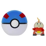 Pokémon Fuecoco Clip N Go Figur Mehrfarbig