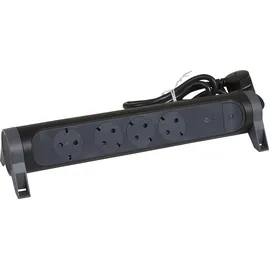 Legrand Drehbare Steckdosenleiste 1,5 m Schwarz 4 St.