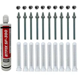 Schwerlast-Montageset M12x220 verzinkt