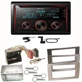Pioneer FH-S820DAB DAB+ Bluetooth Einbauset für Ford Focus Fusion Galaxy S-Max