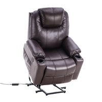 MCombo Elektrisch Aufstehhilfe Fernsehsessel Relaxsessel Massage Heizung USB7040