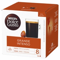 Nescafé Dolce Gusto Caffè Grande Intenso, Stark, Kaffee, Kaffeekapsel 16 Kapseln