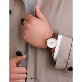 Mondaine evo2 Herrenarmbanduhr weiß 40 mm MSE.40112.LGV