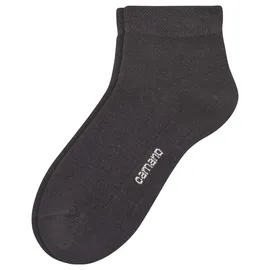 CAMANO ca-soft Kurzsocken 7er Pack Schwarz 39-42