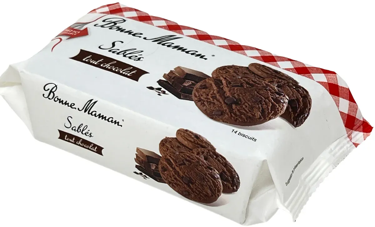 Bonne Maman Sablés tout chocolat Schoko Kekse Cookies 150 Gramm