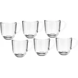 LEONARDO Tasse Napoli, (Set, 6 tlg.), 6-teilig, farblos