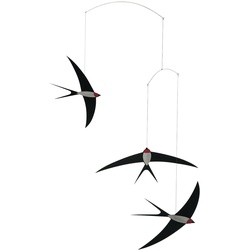 Flensted Mobiles - Flying Swallows Mobile 3
