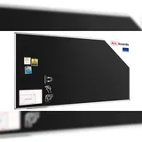 ALLboards Kreidetafel 200 x 100 cm Schwarz