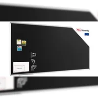 ALLboards Kreidetafel 200 x 100 cm Schwarz