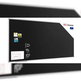 ALLboards Kreidetafel 200 x 100 cm Schwarz