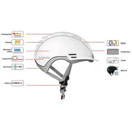 casco Roadster - Radhelm Black matt, L (58-60 cm)