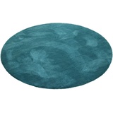 Esprit Hochflor-Teppich »Relaxx«, rund, Wohnzimmer, sehr große Farbauswahl, weicher dichter Hochflor, grün