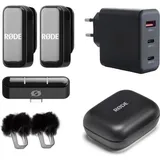 RØDE Microphones Rode Wireless Micro Drahtloses Mikrofon-System USB-C mit Netzteil
