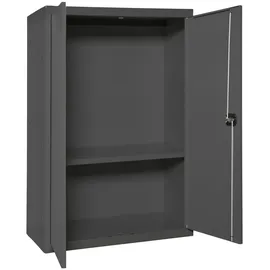 Proregal Stahlschrank AMEGO 90 x 80 x 40 cm Grau